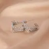 Pendientes de Aro Grandes, Varios Estilos Recomendados, Sensación de Lujo Ligero de Gama Alta, Nuevos Pendientes de Cobre para Mujer, Joyería Vintage, Transfronterizos Europeos y Americanos