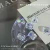 Decorações Brilhantes de Zircônia Transparente para Nail Art, Zircônia Branca Cristal de Gelo, Base Transparente, Açúcar de Gelo Ovo de Pombo, Em Forma de Coração, Em Forma de Marquise Strass para Unhas
