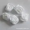 Rosa de Cinta de Poliéster de unos 2 cm Brotes Flores para Joyería Flores Hechas a Mano Accesorios para Ropa Accesorios para Juguetes