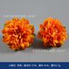 Flor Artificial Naranja Flor de Seda Arreglo Floral de Boda Adornos Sombrero de Graduación Tocado Colgante Decoración Estilo Antiguo Halloween