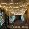 Cortinas de Teto Luminosas Decoração de Teto Tiras de Luz LED Tiras de Luz à Prova d'Água Casamento ao Ar Livre Acampamento Restaurante Atmosfera