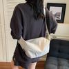 Bolso de tela de nailon de gran capacidad para comercio exterior para mujer 2025 Nuevo casual simple bandolera moderno moda verano bolso dumpling