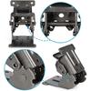 Conector de Herraje para Muebles Bisagra de Freno Doble Plegable Mesa de Comedor Mesa de Computadora Venta al por Mayor con Bloqueo Bisagra Plegable de 90 Grados