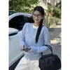 Chaqueta cárdigan tejida amarilla para mujer, nuevo suéter de otoño 2026, un top de principios de otoño de alta gama y extremadamente elegante