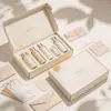 Caja de Avión de Lujo Ligero Personalizada Caja de Regalo para Cosméticos Caja de Embalaje Proceso de Estampado en Caliente Grabado Color de Caja de Regalo de Marca Fuente