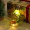2022 nueva bola de Navidad luminosa decorativa bola colgante bola colgante decorativa para ventana a prueba de roturas bola de botella de Navidad de alta transparencia para mascotas