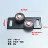 Polea para Armario de Puerta Corredera Polea de Riel para Muebles de Armario Polea Móvil para el Hogar Rueda Colgante Accesorios de Ferretería Silenciosos