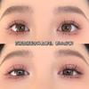 Mirin Sweet Cloth Gel-Free Yuhuan Quatro lindos cílios inferiores femininos naturais, cluster único, segmentado, para iniciantes, cílios postiços densos