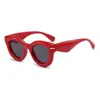 Gafas de Sol Nuevas de Verano Estilo Ojo de Gato Negras para Mujer, Gafas de Sol de Gama Alta para Hombre, Protección Solar, Gafas Rosas de Moda Retro