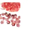 Um sino de vidro de cristal esmaltado flor de sino lírio-do-vale botão grampo de cabelo Hanfu antigo acessórios de passo material