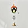 Campanilla de viento Totoro Retro Japonesa Decoración Colgante Creativa Pared Dormitorio Habitación Fresca Resina Campana Colgante Decoración