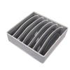 Caja de Almacenamiento de Tela para Productos Nuevos Transfronterizos de Amazon, Juego de Cuatro Piezas Plegable para el Hogar, Caja Organizadora para Sostenes y Calcetines