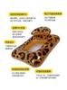 Fábrica de Comercio Exterior de Yiwu Silla Flotante de Agua con Estampado de Leopardo Transfronteriza Asiento de Agua Inflable de Tres Tubos con Reposabrazos Hamaca al por Mayor