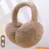Orejeras Plegables Cálidas de Invierno para Hombres y Mujeres, A prueba de Viento y Anticongelantes, Diadema de Memoria Desmontable Completa, Orejeras Sencillas de Felpa