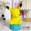 Lámpara de noche LED con diseño de Pikachu, con explosiones transfronterizas, ideal para dormitorio, con dibujos animados, ideal como regalo creativo.