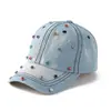 Boné de Baseball Vintage Desgastado com Bordas Largas e Fios Soltos, Novo Estilo Primavera/Verão, Circunferência da Cabeça Grande, Emagrecimento Facial, Viseira Solar de Topo Macio