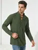 Nueva camisa casual de playa de algodón y lino para hombre de los años 70 de manga larga estilo hippie de Amazon, talla europea, bestseller transfronterizo