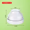 Taza mezcladora espesa, herramienta para hacer té de limón hecha a mano, tienda de té con leche, juego de coctelera especial