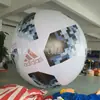 Modelo inflável de chão de futebol personalizado, balão inflável de chão espessado, tecido Oxford, modelo inflável de futebol de desenho animado