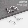 Conector oculto invisible dos en uno mueble estantería estante oculto combinación hebilla pasante hebilla semi-pasante accesorios de ferretería