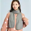 Bufanda Engrosada Otoño e Invierno De Rong para Hombres y Mujeres a Prueba de Viento para Montar Resistente al Frío Mantiene Caliente Chal Bufanda Protección Cervical Cuello Cuello Pequeño Versátil