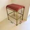 Cadeira Banco para Máquina de Costura com Suporte Lombar, Confortável para Longos Períodos Sentado, Adequada para Funcionários de Fábrica de Vestuário