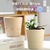 Vaso de Flores Cerâmico Estilo Ins Nórdico fosco simples para interior Phalaenopsis tulipa verde vaso grande para plantas verdes