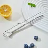 Cuchara Paja Fcm de Acero Inoxidable 304 con Anillo 7mm Paja Filtro para Yerba Mate Argentina para Té de Hojas Sueltas Transfronterizo