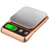 Balança Digital de Cozinha Impermeável Carregamento USB Doméstico Pequena Precisa Escala de Gramas Balança para Alimentos Assados Balança de Gramas para Alimentos