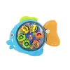 Juguete de pesca con mecanismo de cuerda transfronterizo Mini tamaño pequeño máquina de juego de pesca interacción padre-hijo para niños