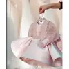 Vestido de Um Ano Vestido de Princesa Vestido Infantil Nicho Luxo Leve Daminha de Casamento Menininha Vestido para Apresentação de Piano Coreano