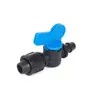 Conectores para Cinta de Riego por Goteo Microaspersión 1 Pulgada 1.5 Pulgadas 4 Puntos 16 Manguera Válvula de Desvío Interruptor de Desvío Accesorios para Riego por Goteo Agrícola