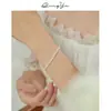 Collar de Perlas Naturales Barrocas de 4-5 mm para Mujer, Elegante a la Moda, Lujo Accesible, Cadena Sencilla para Clavícula para Mujer, Perlas de Mijo de Agua Dulce