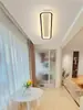 Luz de Techo LED Ultradelgada para Pasillo, Luz Promedio, Celebridad de Internet, Cuadrada Larga Simple Moderna, Tira LED, Entrada Nórdica, Balcón 2