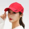 Sombrero Estilo Coreano para Mujer Gorra Creciente Bordada con Letras Moda Exterior Protector Solar Gorra de Béisbol Casual para Hombre