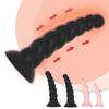 Grande plugue anal de silicone ventosa plugue anal plugue anal alongado tira anal expansor anal dispositivo de masturbação anal sexo adulto
