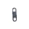 Hebilla de Resorte en Forma de S y Ocho para Ajuste de Longitud de Cadena de Equipaje, Tirador de Cremallera Doble Mini de Aleación Desmontable sin Herramientas