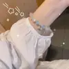 Pulseira de Contas de Cerâmica Estrela Concha Estilo Resort para Mulheres, Pulseira Exquisita de Nicho de Luxo Leve, Pulseira de Festa Estudantil de Alto Nível