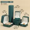 Caja para Anillo de Joyería Caja para Anillo de Boda Pulsera de Cuero PU Caja de Regalo Caja para Correa de Reloj Nuevo En Stock