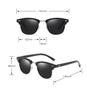 Gafas de Sol Polarizadas 3016 para Pesca, Protección Solar, Gafas de Sol de Moda Tendencia para Ciclismo, Gafas de Sol Retro para Hombres y Mujeres, Gafas de Sol con Tachuelas