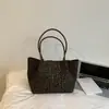Bolsa Tote Retrô Estampa de Leopardo de Alta Qualidade Feminina 2026 Nova Grande Capacidade Moda Bolsa de Ombro Bolsa Mãe e Filho