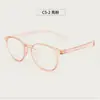 Armazones Ópticos Ultraligeros Estilo Coreano Tr90 para Hombres y Mujeres, Armazones de Lentes de Prescripción Modernos, Armazones Transparentes Estilo Coreano Retro 6815