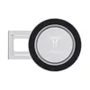Soporte de Expansión para Portátil de Aleación de Aluminio, Soporte Portátil, Magsafe Magnético para Teléfono Móvil, Computadora, Oficina, Misma Pantalla