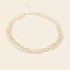 AliExpress Explosões Romance Geométrico Strass Colar Europeu e Americano Personalidade Internet Popular Colar de Diamantes Completos Acessórios Sexy Femininos