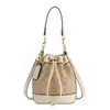 Elegante Bolso de Mano Vintage para Mujer 2026 Nuevo de Moda Floral Tipo Cubo Estampado Versátil Bolso de Hombro Cruzado