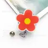 Portatarjeta de Identificación con Insignia Dibujo Animado Hebilla de Fácil Extracción Permiso de Trabajo Hebilla de Fácil Extracción Hebilla Telescópica Cordón con Cable Portatarjetas
