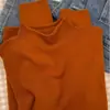 Suéter de cuello semi-alto de cuello de cisne para mujer, prenda interior otoño invierno 2026, que ilumina la piel, suéter de punto súper bonito
