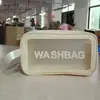 Bolsa de Armazenamento de Maquiagem de Grande Capacidade, Necessaire Portátil à Prova d'Água, Bolsa de Armazenamento para Viagem, Banho e Natação