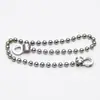 Cadena de Bolitas de Acero Inoxidable 3.0 para Gabinetes de Cocina, Baño, Iluminación, Cadena Decorativa, Cadena Seca de Acero Inoxidable, Cadena Colgante Personalizada