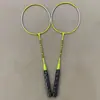 2 Raquetes de Badminton para Iniciantes, Treinamento de Lazer ao Ar Livre, Raquetes Divididas Leves de Liga de Ferro, Raquetes Duplas para Atacado Transfronteiriço